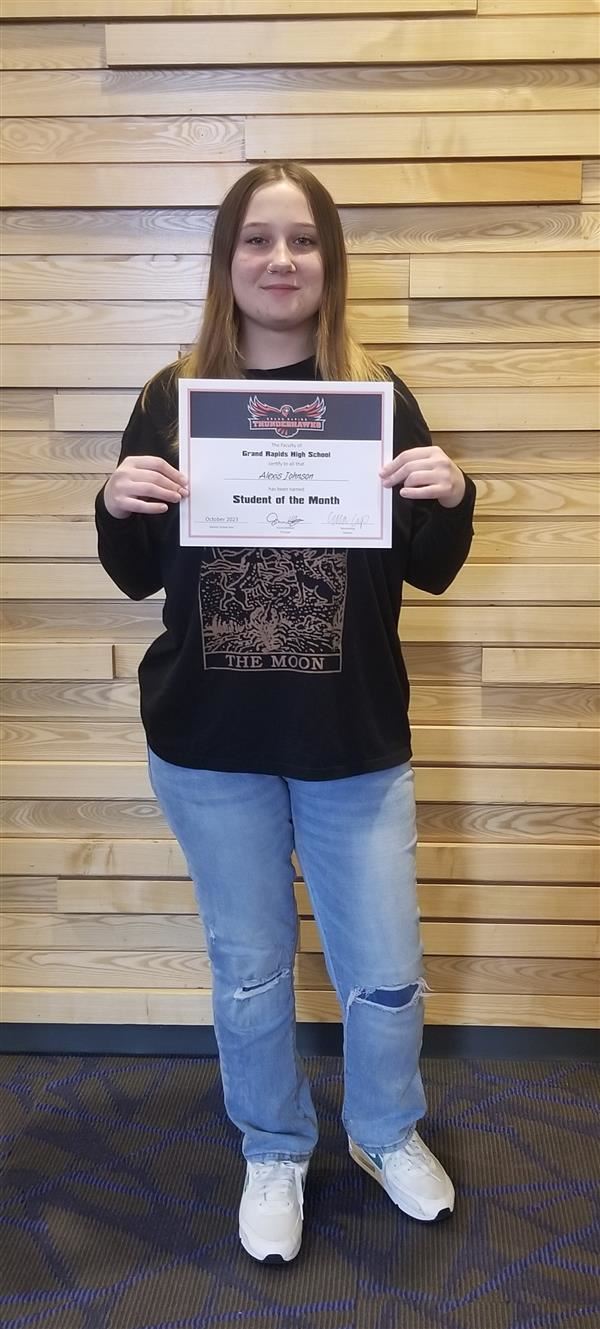 Fall Outstanding Student - GRHS